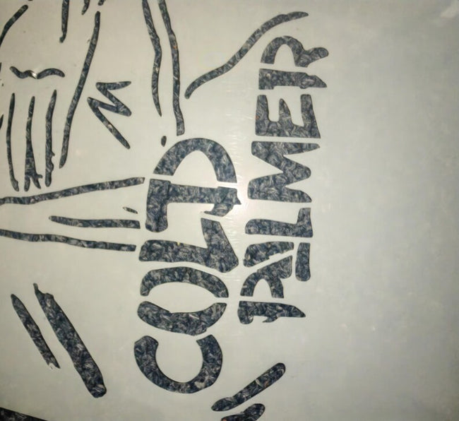 Custom cold palmer stencil handmade washable reusable a4 Main Image