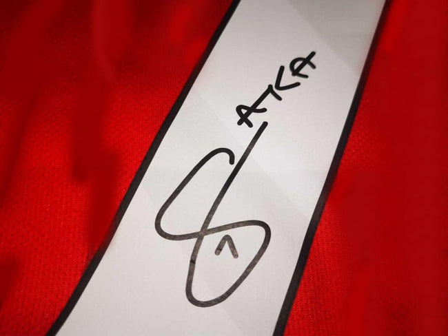 Bukayo Saka SIGNED Arsenal 24/25 Home Jersey/Shirt - COA - 2024 Main Image