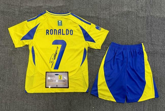 Cristiano Ronaldo SIGNED Al Nassr 24/25 Home Jersey/Shirt - COA - 2024 Main Image
