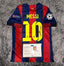 Lionel Messi SIGNED Barcelona 14/15 Home UCL Jersey/Shirt - COA - Retro 2015