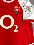 Thierry Henry SIGNED Arsenal 03/04 Home Jersey/Shirt - COA - 2003