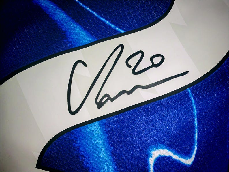 Cole Palmer SIGNED Chelsea 24/25 Home Jersey/Shirt - COA - 2024