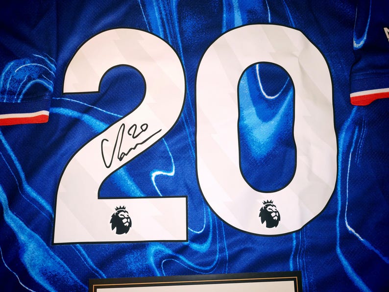 Cole Palmer SIGNED Chelsea 24/25 Home Jersey/Shirt - COA - 2024