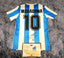 Diego Maradona SIGNED Argentina 1986 Home Jersey/Shirt - COA - Retro