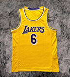 Lebron James SIGNED Signature LA Lakers Yellow Home Shirt/Jersey - COA 21/22