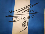 Diego Maradona SIGNED Argentina 1986 Home Jersey/Shirt - COA - Retro