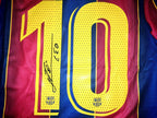 Lionel Messi SIGNED Barcelona 20/21 Home Final Jersey/Shirt - COA - Retro