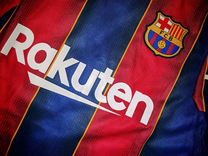 Lionel Messi SIGNED Barcelona 20/21 Home Final Jersey/Shirt - COA - Retro