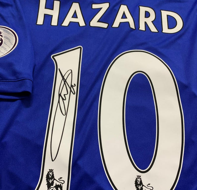 Eden Hazard SIGNED Chelsea 15/16 Home Jersey/Shirt - COA - 2015 Main Image