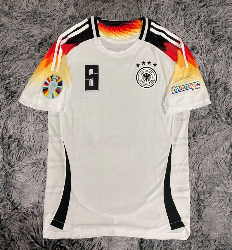 Toni Kroos SIGNED Germany 24/25 Final Home Jersey/Shirt - COA - 2024