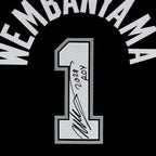 Victor Wembanyama SIGNED 'Roy 24' Spurs NBA #1 Signature Jersey/Shirt + COA 24/25