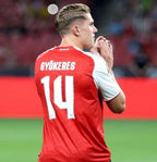 Viktor Gyökeres SIGNED Arsenal 25/26 Home Jersey/Shirt - COA - 2025