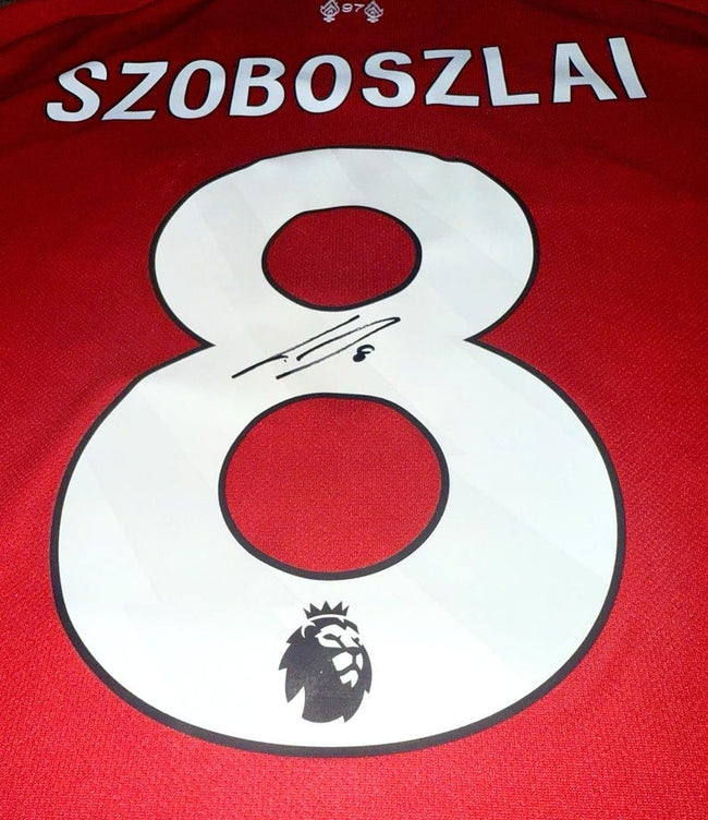 Dominik Szoboszlai SIGNED Liverpool 25/26 Home Jersey/Shirt - COA - 2025 Main Image