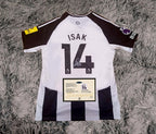 Alexander Isak SIGNED Newcastle 24/25 FINAL Home Jersey/Shirt - COA - 2024