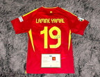 Lamine Yamal SIGNED Spain 23/24 Final Home Jersey/Shirt - COA - 2024