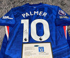 Cole Palmer SIGNED Chelsea 25/26 Home Jersey/Shirt - COA - 2025