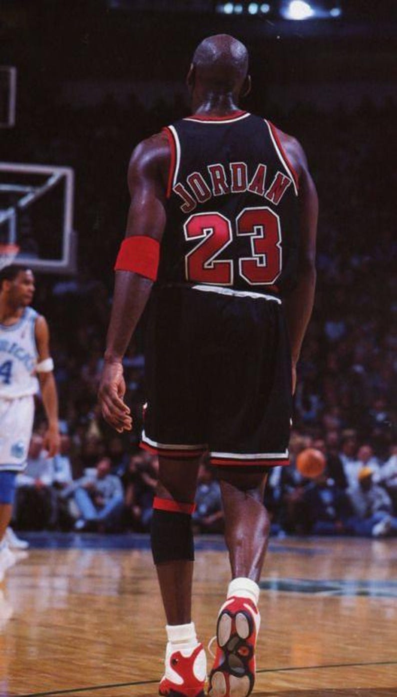 Michael Jordan SIGNED #23 Bulls - Black Alternate - Shirt Jersey - COA -