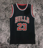 Michael Jordan SIGNED #23 Bulls - Black Alternate - Shirt Jersey - COA -