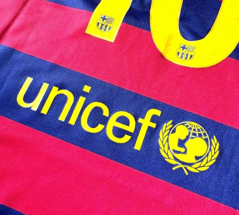 Lionel Messi SIGNED Barcelona 15/16 Home Jersey/Shirt - COA - Retro 2015