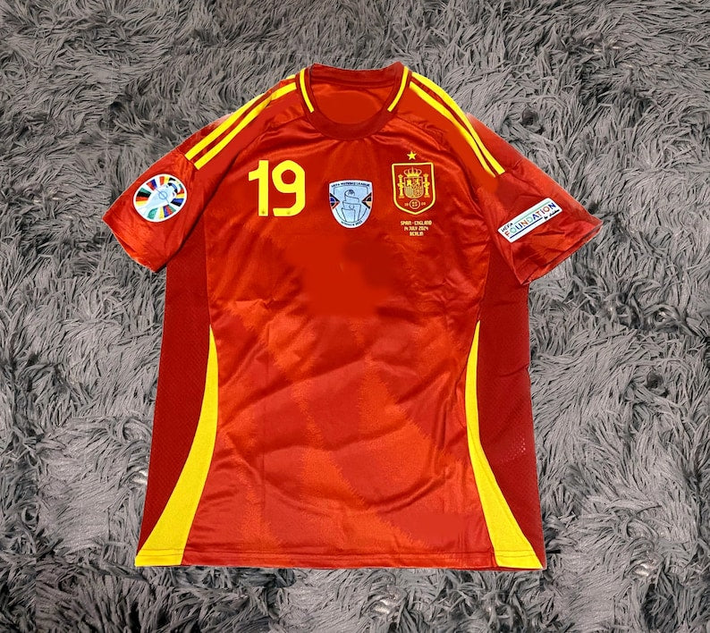 Lamine Yamal SIGNED Spain 23/24 Final Home Jersey/Shirt - COA - 2024