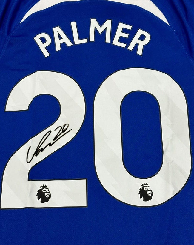 Cole Palmer SIGNED Chelsea 23/24 Debut Home Jersey Shirt - COA - 2023 Main Image