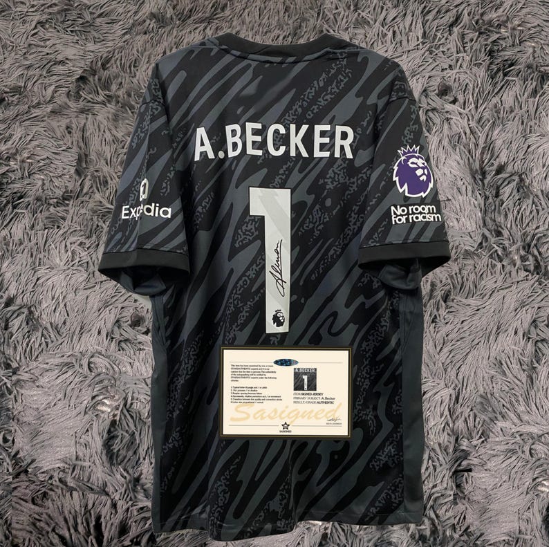 Alisson Becker SIGNED Liverpool 24/25 Home Goalkeeper Jersey/Shirt - COA - 2025