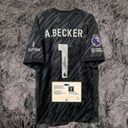 Alisson Becker SIGNED Liverpool 24/25 Home Goalkeeper Jersey/Shirt - COA - 2025