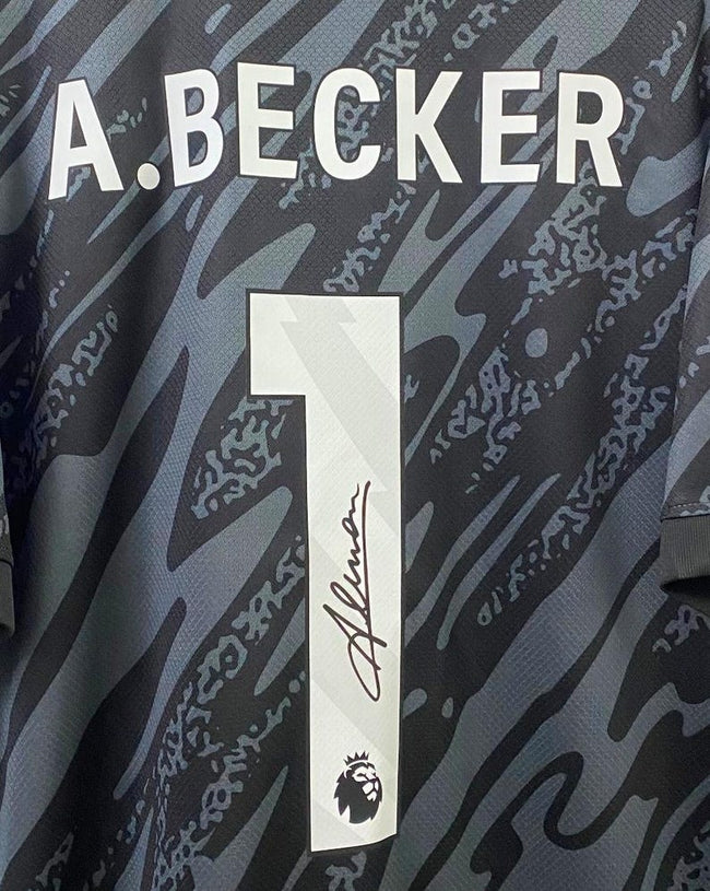 Alisson Becker SIGNED Liverpool 24/25 Home Goalkeeper Jersey/Shirt - COA - 2025 Main Image