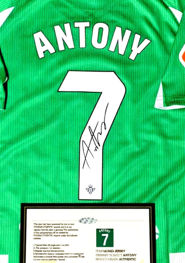 Antony SIGNED Real Betis 25/26 Home Jersey/Shirt - COA - 2025 Main Image