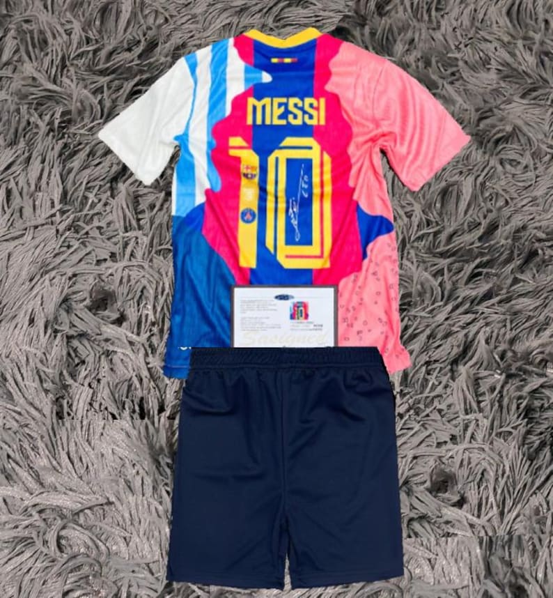 Lionel Messi SIGNED Special GOAT 25/26 Career Legacy Jersey/Shirt - COA - 2025