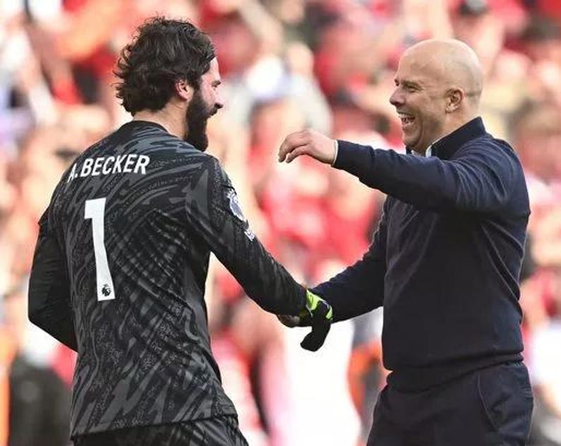 Alisson Becker SIGNED Liverpool 24/25 Home Goalkeeper Jersey/Shirt - COA - 2025