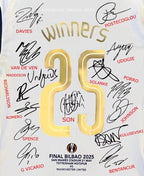Tottenham Spurs Team SIGNED 24/25 Europa League Winners Shirt Jersey - COA - 2025